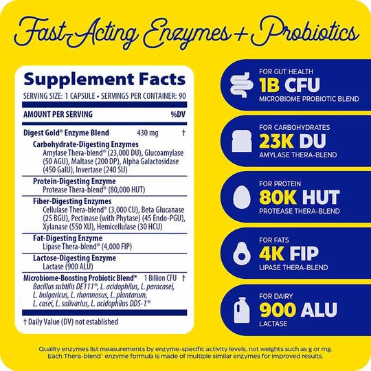 Digest Gold + Probiotics, ENZ